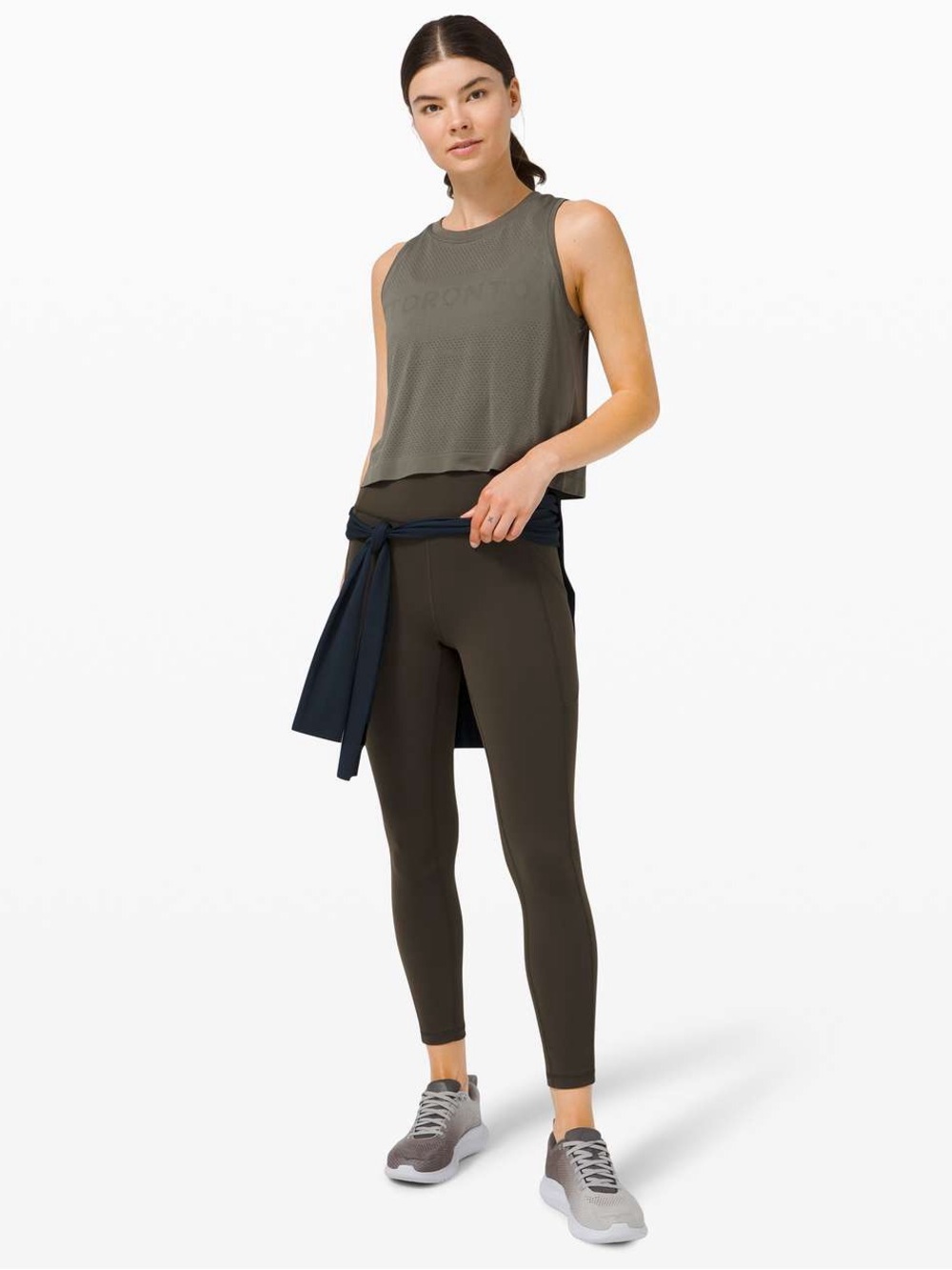 Lululemon Swiftly Breathe Crop Tank
Chicago / Grey Sage - Picture 2 of 6